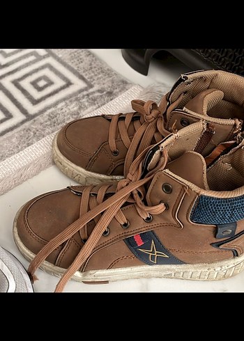 Erkek Çocuk Kahverengi Süet Bot - Görsel 2