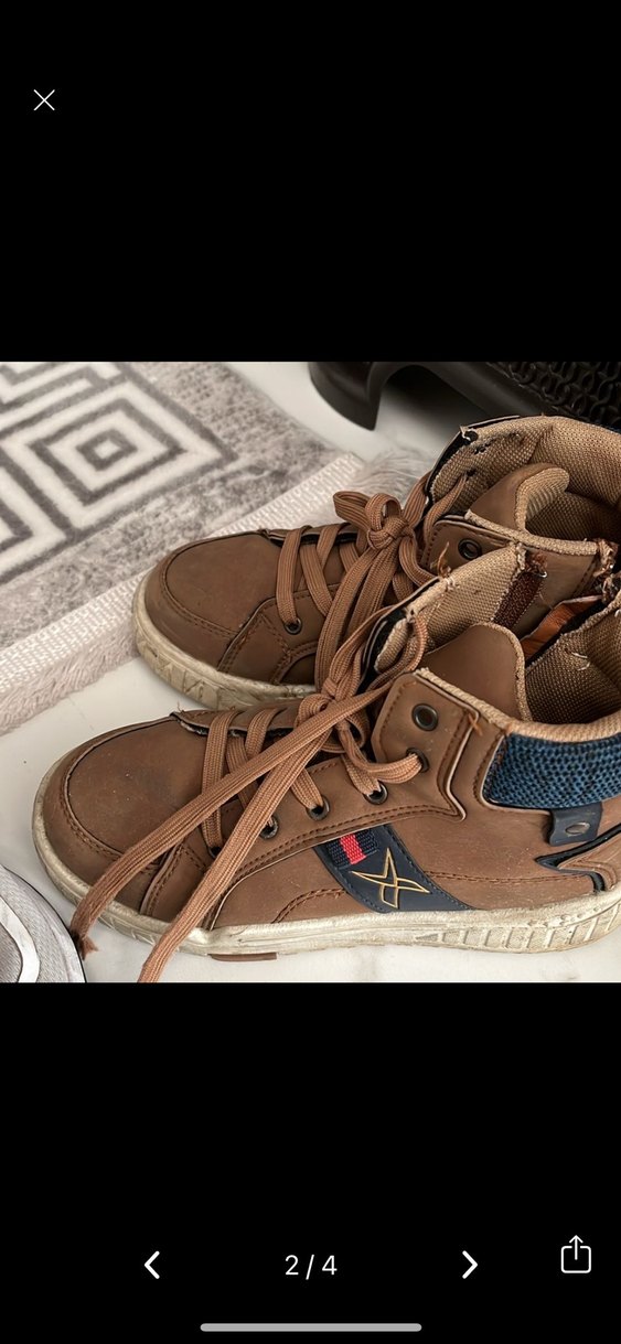 Erkek Çocuk Kahverengi Süet Bot - Görsel 2