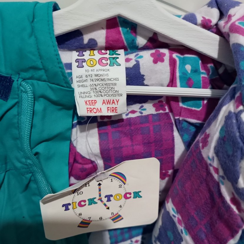 Turkuaz Fermuarlı Bebek Tulumu - Görsel 3