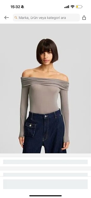 xs Beden Bershka bluz