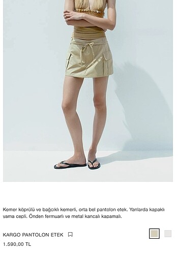 Zara kargo etek