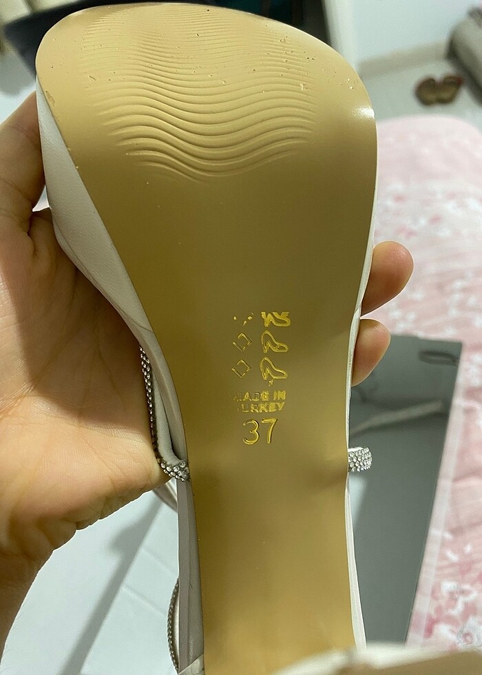 Gelin ayakkabısı Platform acil satılık
 - Görsel 4