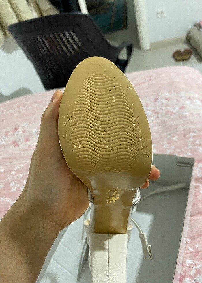 Gelin ayakkabısı Platform acil satılık
 - Görsel 5