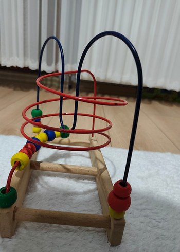 Renkli Ahşap Eğitici Oyuncak - Görsel 2