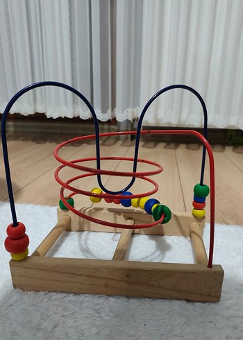 Renkli Ahşap Eğitici Oyuncak - Görsel 3