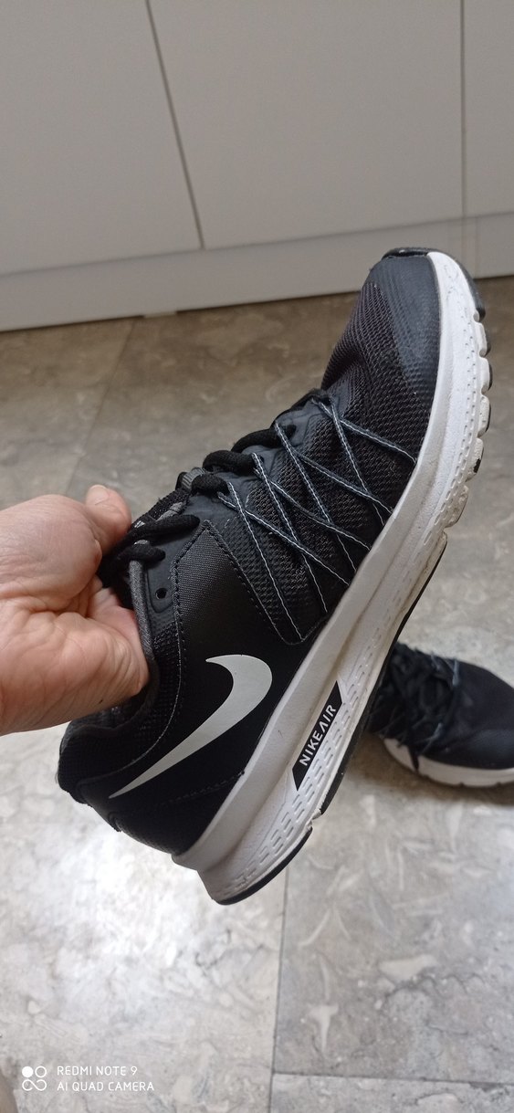 Nike Siyah Spor Ayakkabı - Görsel 2