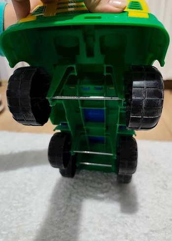 Renkli Oyuncak Çöp Kamyonu - Görsel 6