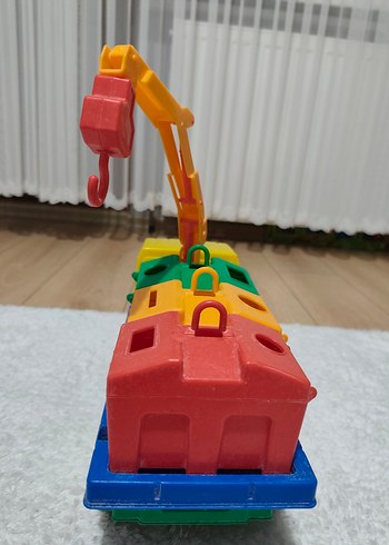 Renkli Oyuncak Çöp Kamyonu - Görsel 3