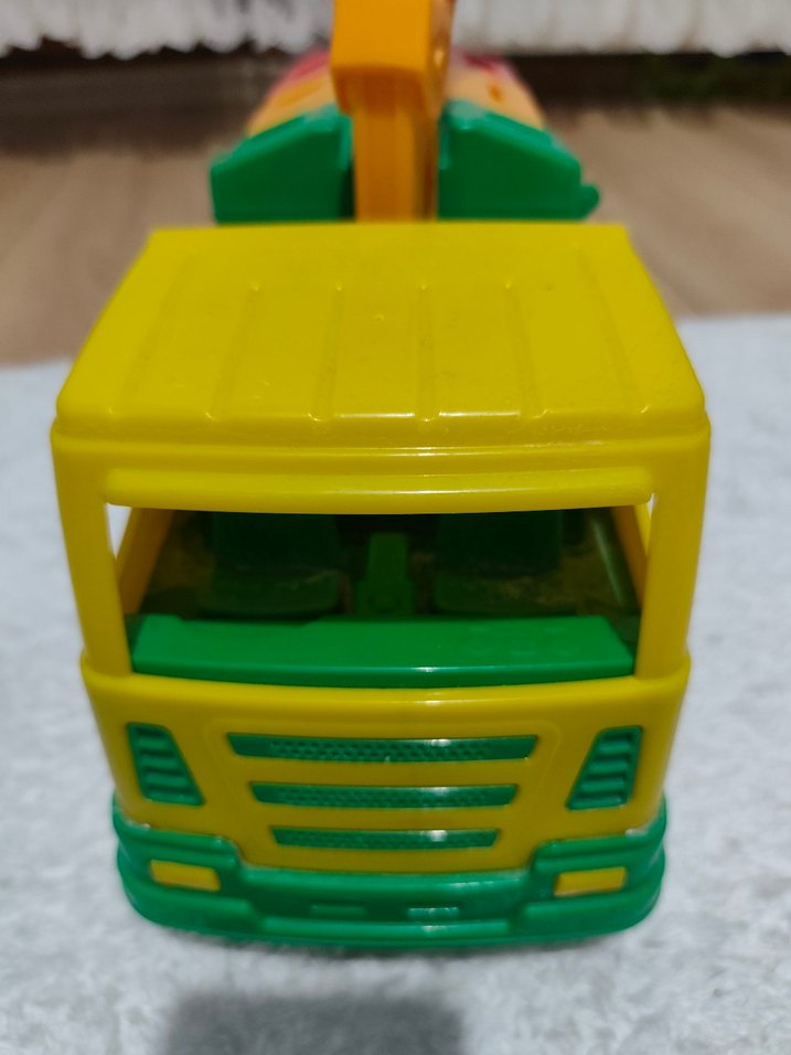 Renkli Oyuncak Çöp Kamyonu - Görsel 5