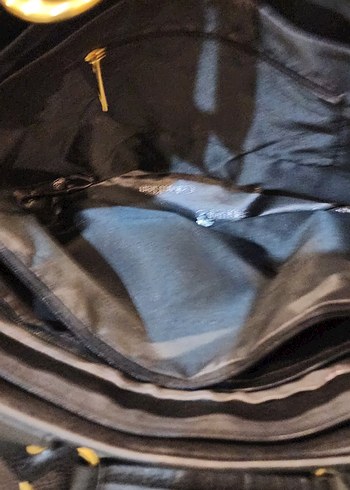 Siyah Nubuk CK Kadın Omuz Çantası - Görsel 8