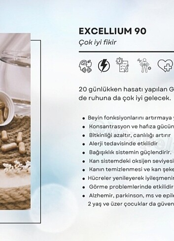 diğer Beden Excellium90 Ganoderma90