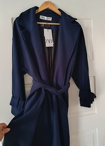 Zara Zara yeni etiketli yün kaban