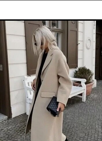 m Beden camel Renk Zara yün kaban