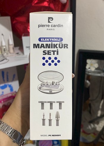 Pierre Cardin Elektrikli Manikür Seti Beyaz - Görsel 2