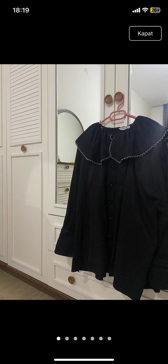 Dantel İşlemeli Siyah tunik - Görsel 2