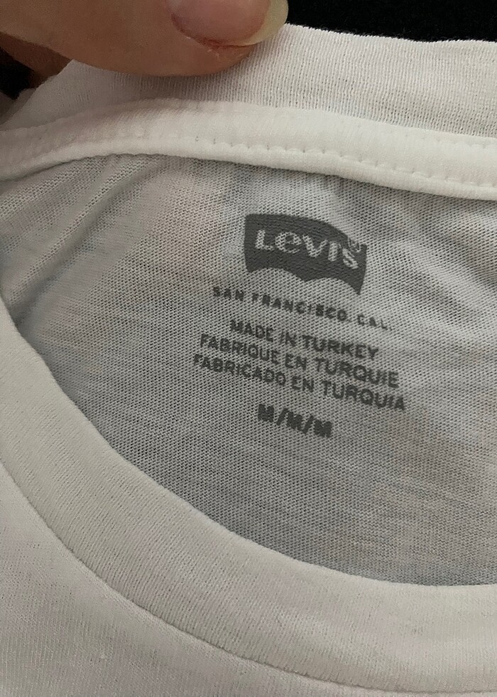 orjinal levis tshirt - Görsel 3
