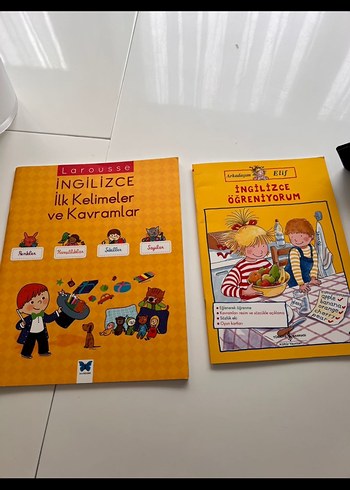 İngilizce İlk Kelimeler ve Kavramlar Kitapları - Görsel 2