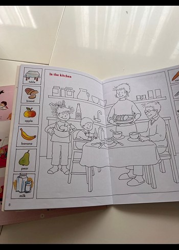 İngilizce İlk Kelimeler ve Kavramlar Kitapları - Görsel 4