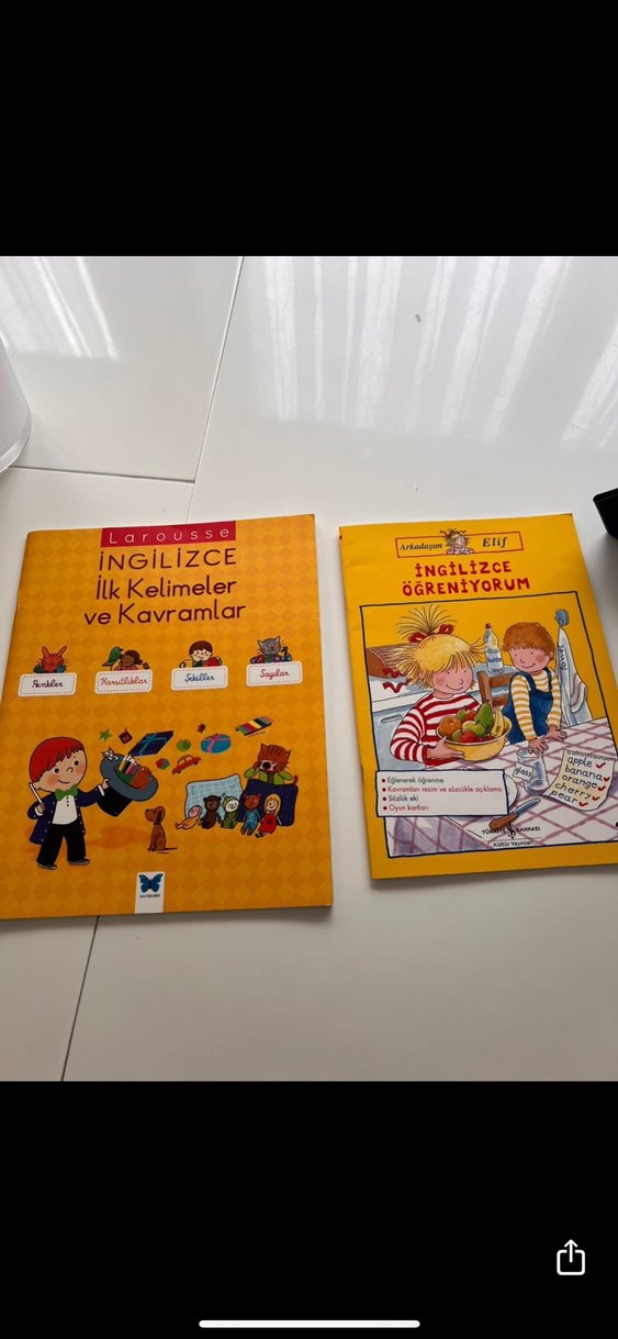 İngilizce İlk Kelimeler ve Kavramlar Kitapları - Görsel 2