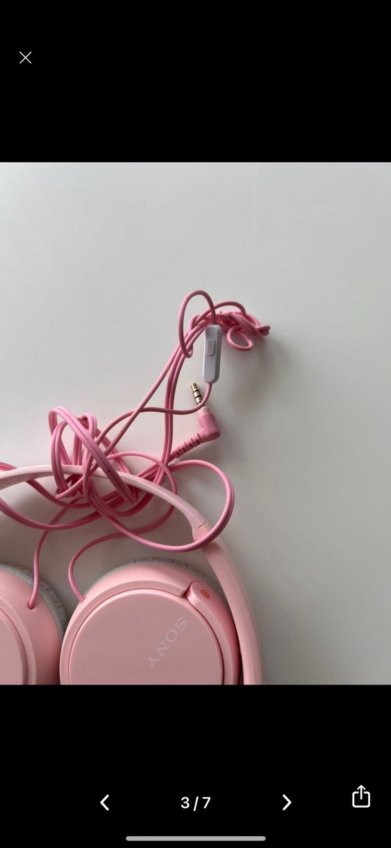 Pastel Pembe Kulaklık - Görsel 3