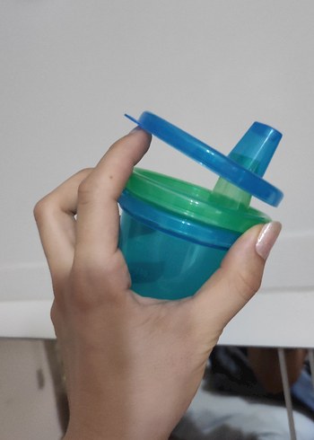 Mavi Renkli Bebek Bardağı 2 adt - Görsel 3