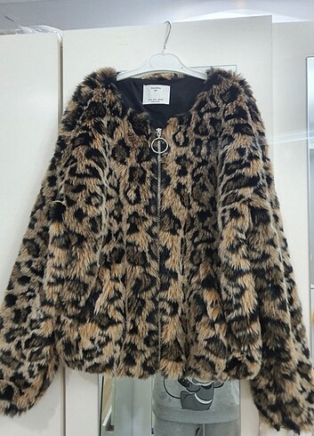 Bershka leopar kürk