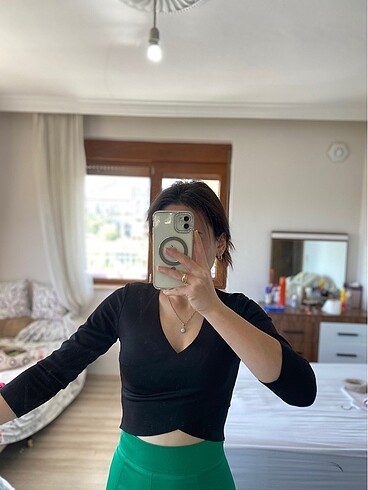 Dilvin crop bluz