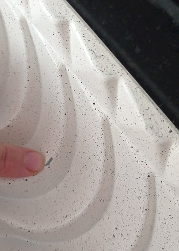 Beyaz Gri Dalga Desenli Kek Kalıbı - Görsel 2