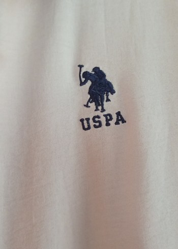 Uzun Kollu Düğmeli Bej uzun tunik Gömlek - Görsel 3