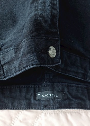 Siyah Normal Boy Kadın Kot Pantolon - Görsel 2