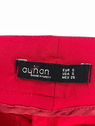 s Beden kırmızı Renk Vintage Love Kumaş Pantolon %70 İndirimli.