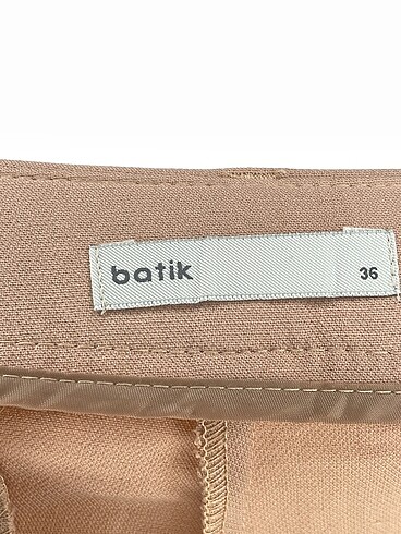 36 Beden çeşitli Renk Batik Kumaş Pantolon %70 İndirimli.