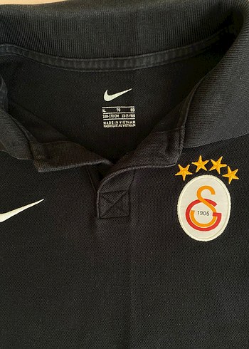 Nike Siyah Galatasaray Nakışlı Polo Tişört