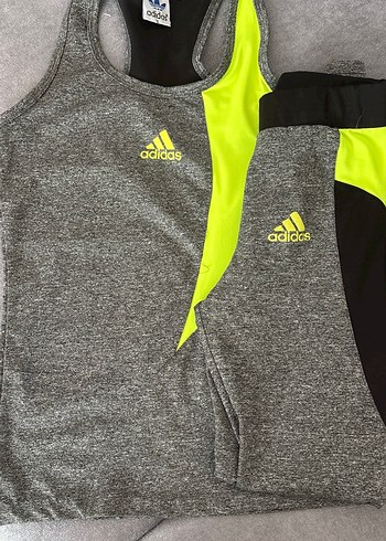 Adidas Gri Melanj Spor Seti