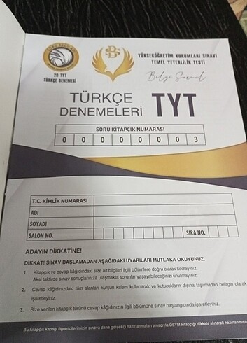  Beden Bilgi sarmal turkce deneme