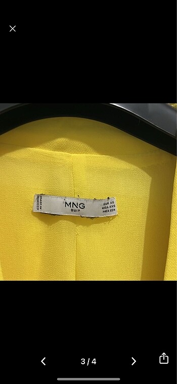 xs Beden Blazer