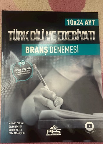 Türk Dili ve Edebiyatı 10x24 AYT Branş Denemesi