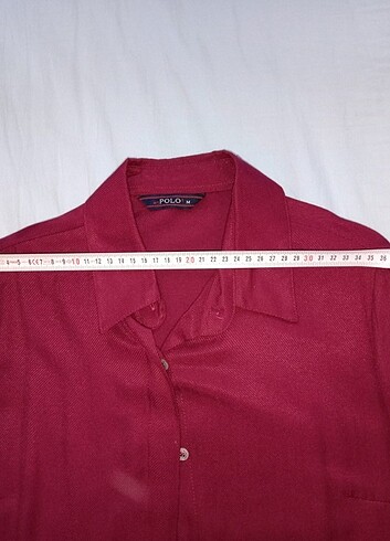 Bordo tunik gömlek - Görsel 3