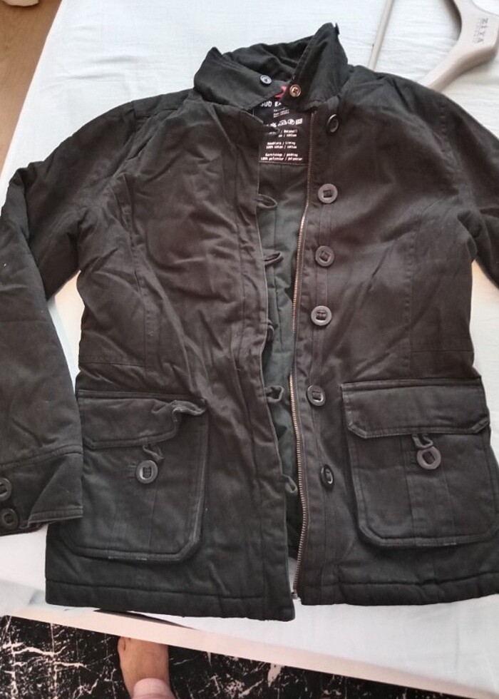 Siyah mont - Görsel 5