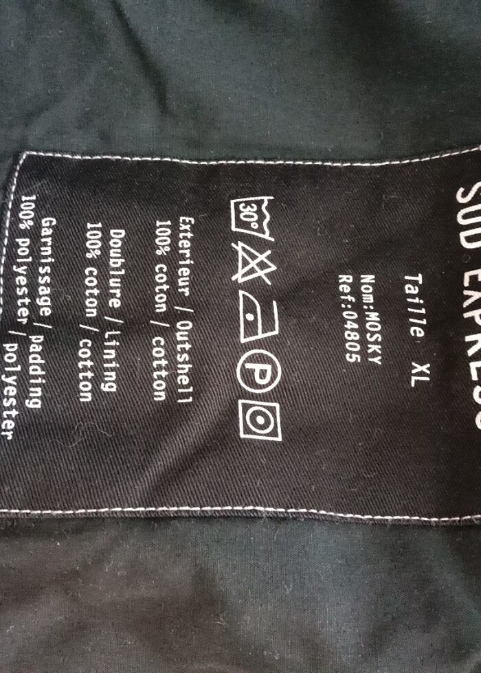 Siyah mont - Görsel 3