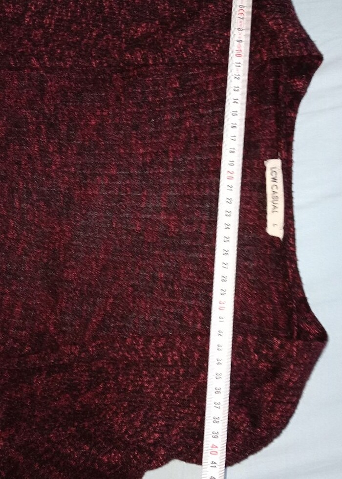 Bordo triko - Görsel 4