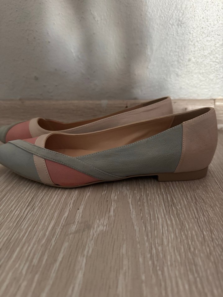 Bej Süet Kadın Dolgu Topuklu Babet - Görsel 3