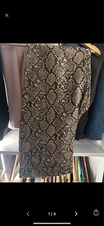 Zara Zara snake pantolon