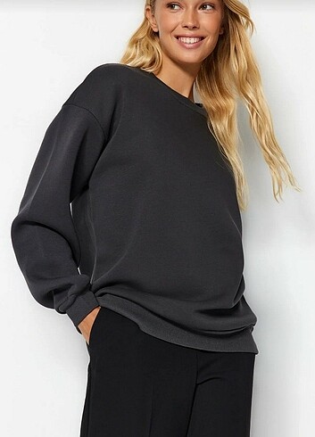 Antrasit sweatshirt 