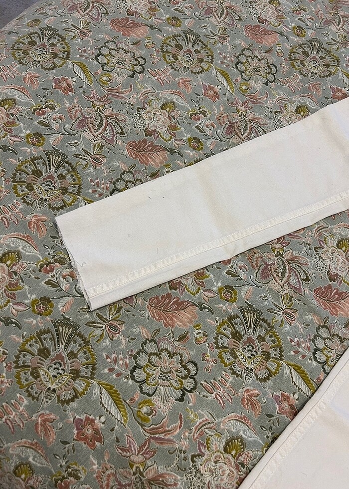 Mango Beyaz Kot Pantolon - Görsel 4