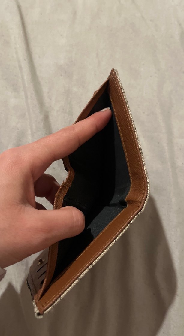 Deri Kahverengi Fermuarlı Kadın Cüzdanı - Görsel 3