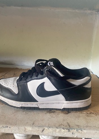 Nike Kadın Siyah Beyaz Blok Topuklu Spor Ayakkabı