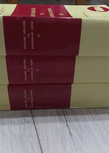 Derleme Sözlüğü ve Kavramlar Dizini Üç Cilt - Görsel 3