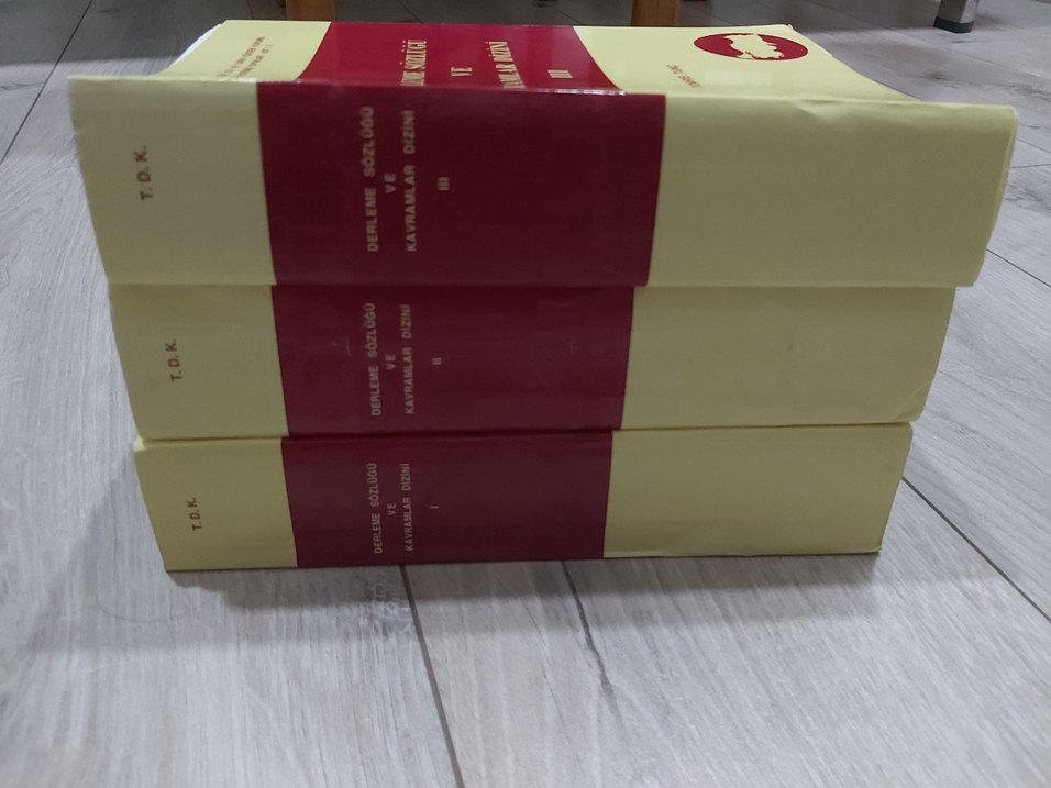 Derleme Sözlüğü ve Kavramlar Dizini Üç Cilt - Görsel 3