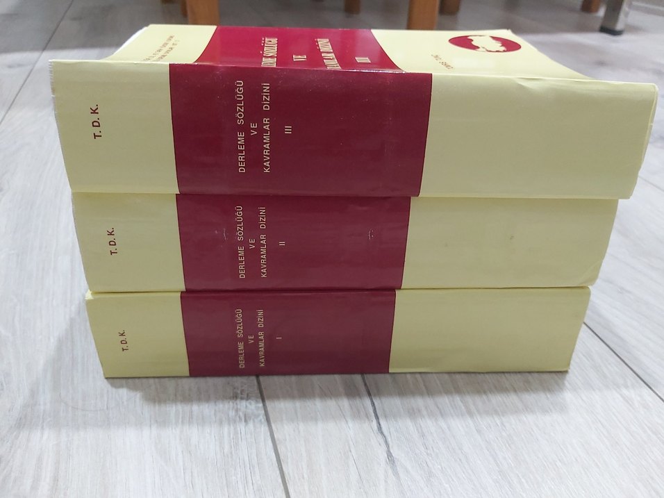 Derleme Sözlüğü ve Kavramlar Dizini Üç Cilt - Görsel 4